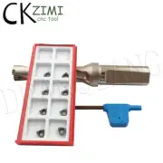 WC Φ17-4D-C20 WC/SP/WD CNC Indexable U Drill Bit + 10Pcs WCMT030208-PM ZM2125