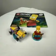 LEGO Dimensions The Simpsons Bart Fun Pack 71211 Complete, No box nwot