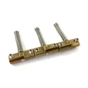 BP-2327-008 Wilkinson Compensated Vintage Telecaster Brass Bridge Saddle Set