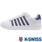 K-SWISS 06922-125 白X藍X灰 MONTARA 皮質休閒運動鞋【有12、13號】003K 免運費加贈襪子