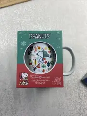 Peanuts Christmas Mug Holidays New Gift Mug Set Hot Chocolate Mix Coffee Cup