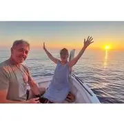 Save 20.00%! Sunset private boat tour of Cinque Terre with traditional ligurian gozzo