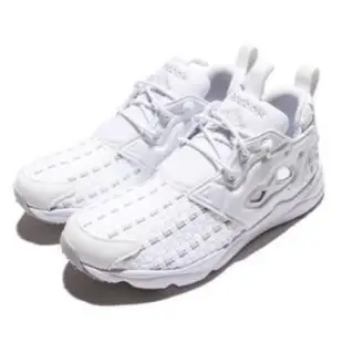 Reebok慢跑鞋Furylite New Woven 全白編織女鞋