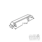 Weep Hole Cover, No Flap - White