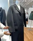 UNIQLO +J Cashmere Blend Chester Coat in Black Size Medium M