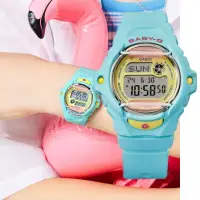 在飛比找momo購物網優惠-【CASIO 卡西歐】BABY-G 活力多彩 夏日海灘 20