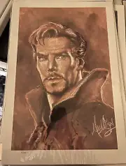 Doctor Strange Sorcerer Supreme 12" x 18" Print Limited #15/100 w/COA Mulligan
