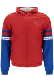 LACOSTE sporty jacket with contrasting sleeves