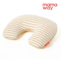 在飛比找momo購物網優惠-【mamaway 媽媽餵】智慧調溫抗菌防溢奶成長寶貝枕頭(枕
