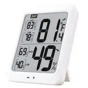 Large Digital Hygrometer Indoor Thermometer with Humidity Gauge, Smart Room T...