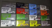 Mini GT 1/64 Big Lot of 16 Cars Nissan Bugatti Ford Liberty Walk New/sealed
