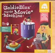 Goldie Blox and the Movie Machine Engineering Toy Book Ages 6+ NEW SEALED BOX