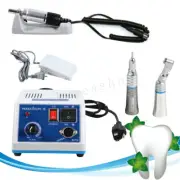 Dental Lab Marathon Electric Micromotor Contra Angle+Straight Handpiece Polisher