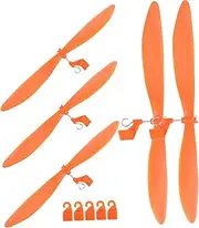 DOITOOL Model Airplane Kit 5 Large Plastic Propellers for Toy Airplane Building Educational Boys and Girls Parts