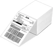 4 x 6 Thermal Direct Shipping Labels, Thermal Labels - Pack of 500 4x6 Shipping Labels Fan-Fold, Commercial Grade