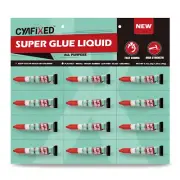 Super Glue Liquid, All-Purpose Superglue, Cyanoacrylate Instant Adhesive for Pla