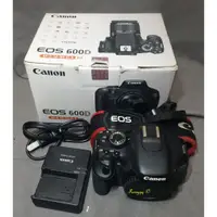 在飛比找蝦皮購物優惠-canon EOS 600D 單眼相機