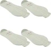 SECFOU 4pcs Foot Measuring Device Shoe Sizing Device Shoe Fitting Guide Measurement Junior Shoe Size Measurer Shoe Size Calculator Height Foot Gauge Chart Tool Tape