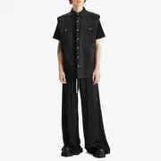 Rick Owens Twill Jumbo Outershirt