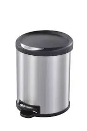 Stainless Steel Pedal Bin 12L Rubbish Trash Waste Kitchen Bin