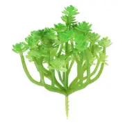 Mini Artificial Succulent Plants Unpotted Fake Succulents Picks Light Green