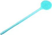 Ipetboom Long Handle Silicone Bath Brush for Back Scrubbing Body Exfoliating Shower Scrubber