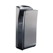 Dolphy Automatic Commercial Jet Hand Dryer - 220-240V 1650W High-Speed, Stainless Steel, Silver Finish, Wall Mounted, Touchless Sensor, Fast Drying