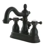 Kingston Brass KS160.BX Heritage 1.2 GPM Centerset Bathroom - Bronze