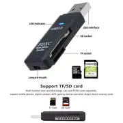 Multi Card Reader USB 3.0 Mini High Speed 2 in 1 Micro SD TF Card Memory Flash D