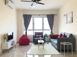 蕉賴的2臥室公寓 - 800平方公尺/1間專用衛浴Cheras Mrt Link Bridge 2R1B 5Pax Cosy Family Suite