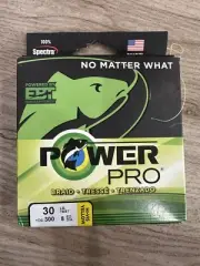 Power Pro Hi-Vis Yellow 30 lb 300 yds Braided Fishing Line