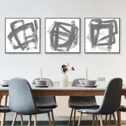 Opening Grey 3 Sets Poster Wall Art