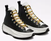 Women Converse Run Star Hike Platform Sherpa Hi Boot, 573110C Multi Sizes Black/