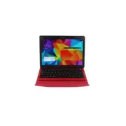 Bluetooth Keyboard PU Leather Case Cover For Samsung Galaxy Tab S 8.4 Inch T700 - Red