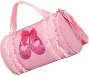 FOMIYES Dance Bag Stylish Single Shoulder Ballet Storage Bag for Convenient Dress Shoe Organizer with Beautiful Flower Pattern for Young Ballerinas