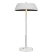 Allure LED Touch Table Lamp White Silver | Telbix Lighting