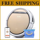 2-in-1 Robot Vacuum Cleaner with Alexa/App Control for Pet Hair & Hard Floors