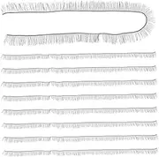 ERINGOGO Thick Faux Lashes for Dolls 10pcs Lash Extensions for Home Decor Craft Projects Toy Enhancements