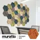 Muratto 葡萄牙設計牆壁吸音防水造型有機軟木塊22片/盒-風車(BK0006)