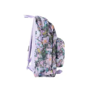 jansport  特殊款 紫標 馬賽克花朵 後背包