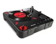 Numark scratch turntable with Built-In DJ Scratch Switch,Speaker PT01