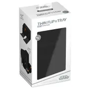 Ultimate Guard Twin Flip n Tray 200+ XenoSkin Deck Case (Monocolour Black)