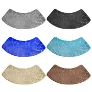 Curved For Shower Mat with Absorbent and Soft Texture Stay Dry and Comfortable