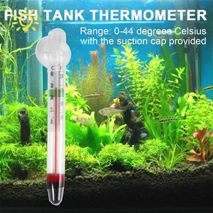 0-44帶吸盤的玻璃水族箱魚缸水溫溫度計 clickstore 【養魚達人