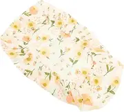 Yardwe Diaper Changing Pad Cover Washable and Removable Changing Table Pad with Delicate Floral Pattern Comfortable and Breathable for Easy Replacement and Practical Use