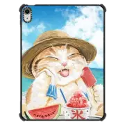 iPad Air 11-inch (M2/M3) iPad Impact Case Vacation cat