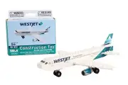 Best-Lock Westjet with New Livery 55 Piece Construction Toy