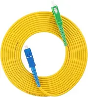 Fiber Jumper 20m Optical Cable Single Mode SC -SC UPC for Network CATV