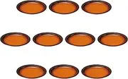 Set of 10 AME Plate 24 [9.3 x 1.0 inches (23.5 x 2.5 cm) | Setomonohonpo