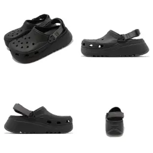 【Crocs】洞洞鞋 Hiker Xscape Clog 男鞋 女鞋 黑 經典獵戶 克駱格 厚底 卡駱馳(208365001)